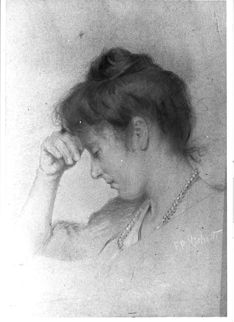 Francesco Paolo Michetti - 152, ritratto di donna, Ascoli Piceno